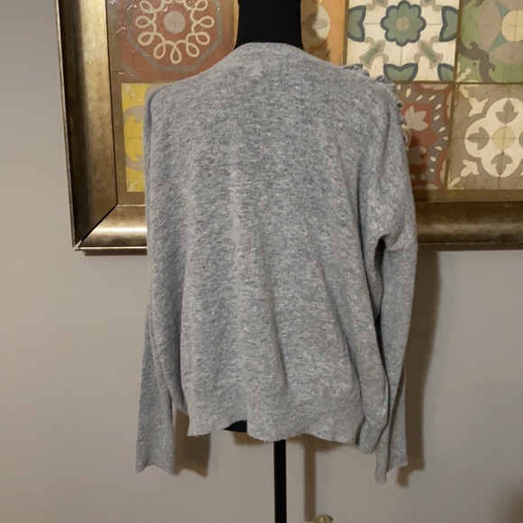 BCBGeneration Gray Cardigan Small - Picture 4 of 5